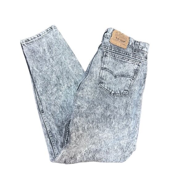 Vintage Acid Washed Black Tab Levi’s 32/32